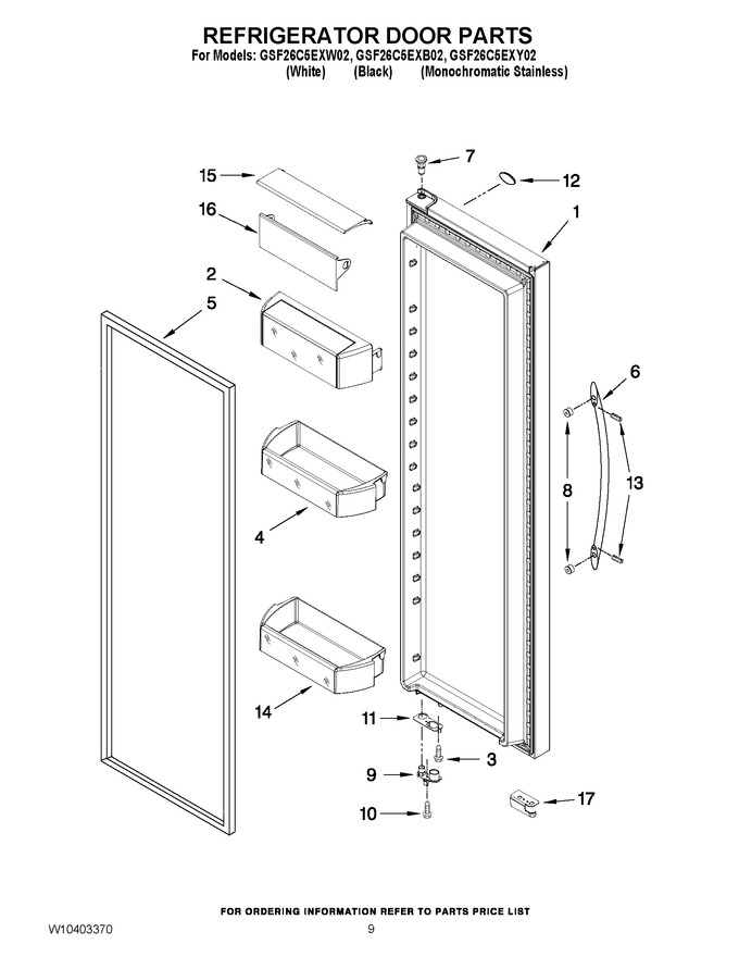 Diagram for GSF26C5EXB02