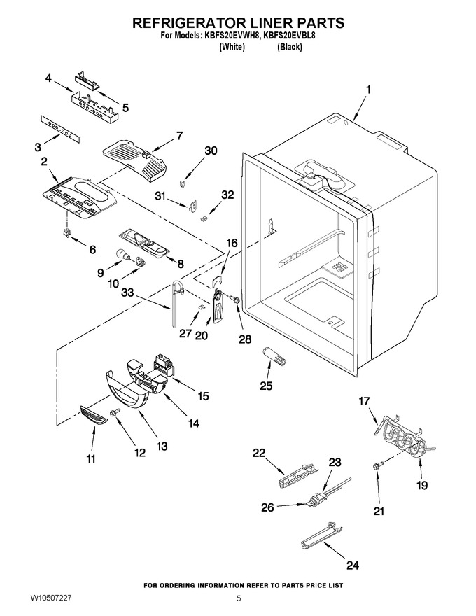 Diagram for KBFS20EVWH8