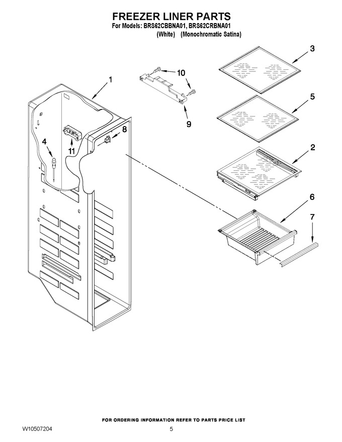 Diagram for BRS62CRBNA01
