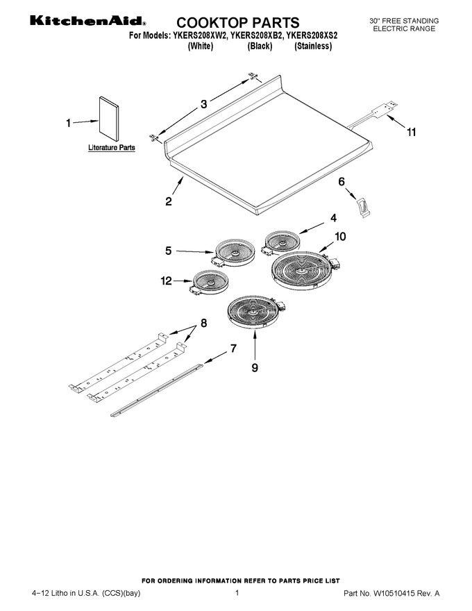 Diagram for YKERS208XS2