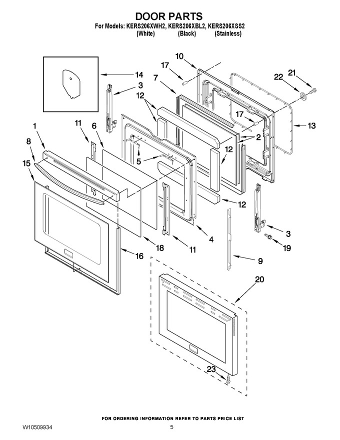 Diagram for KERS206XWH2