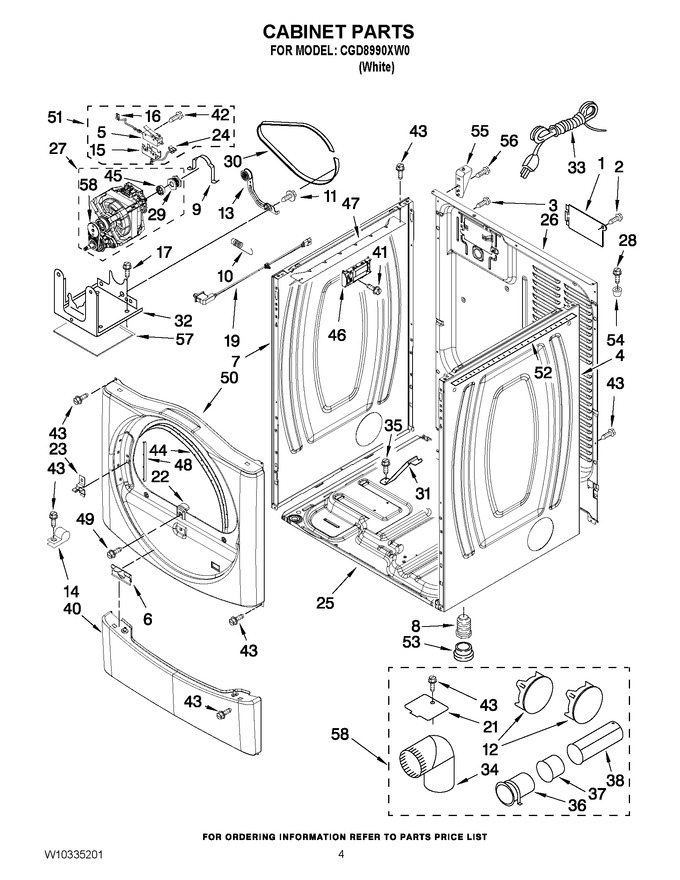 Diagram for CGD8990XW0