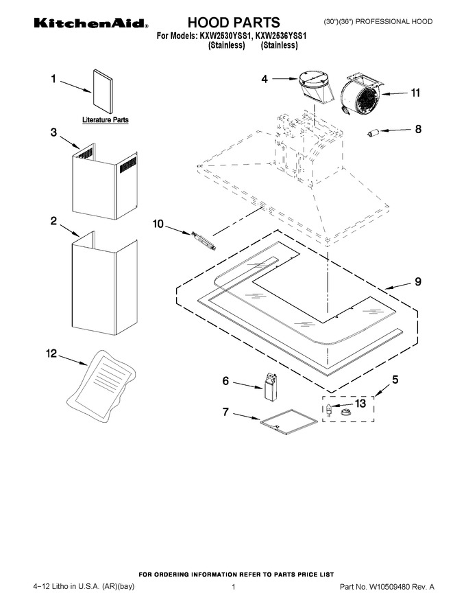 Diagram for KXW2530YSS1
