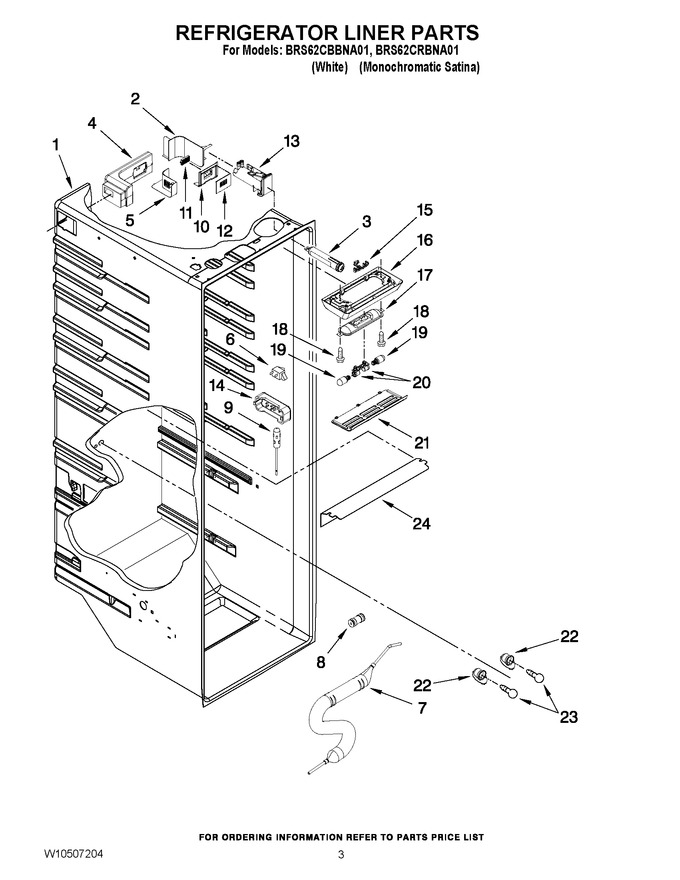 Diagram for BRS62CBBNA01
