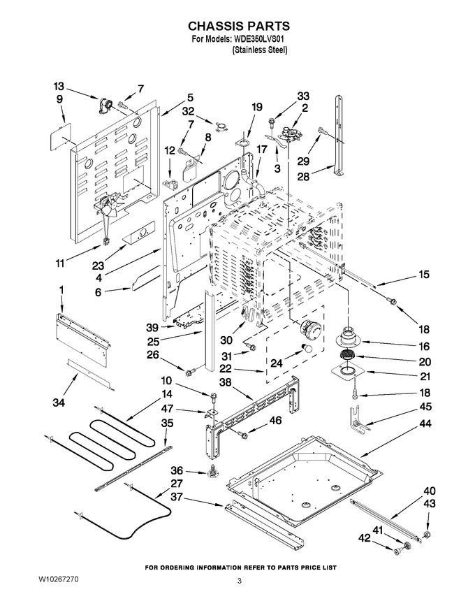Diagram for WDE350LVS01