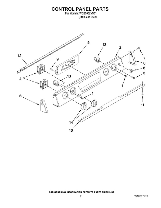 Diagram for WDE350LVS01