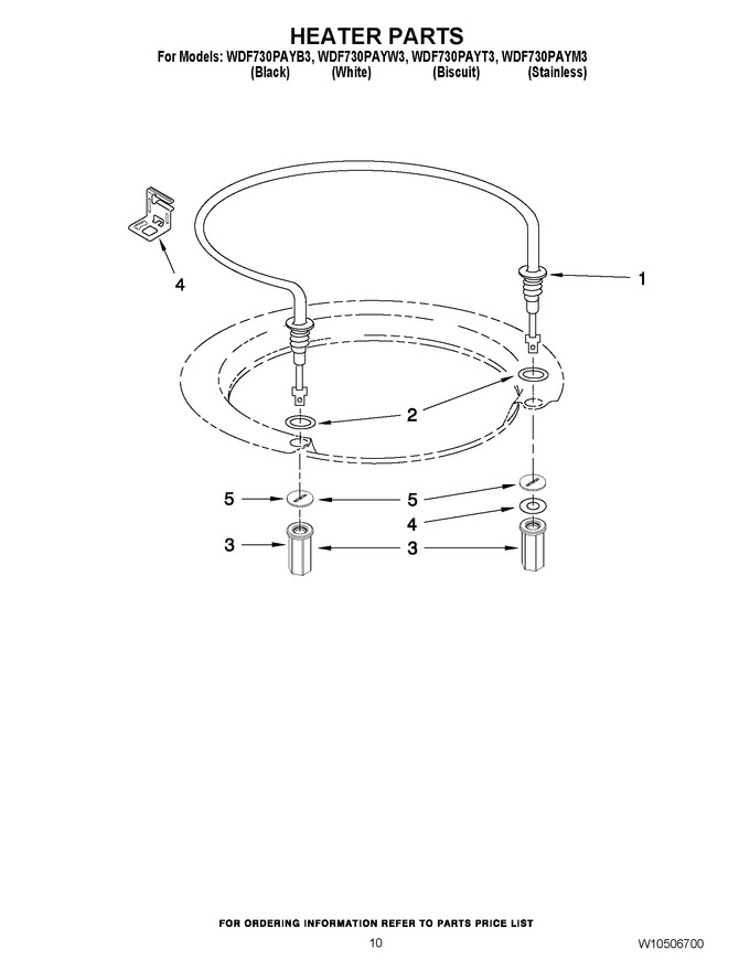 Diagram for WDF730PAYW3