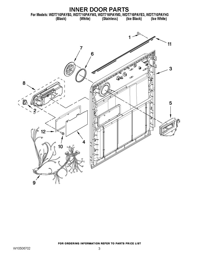 Diagram for WDT710PAYE3