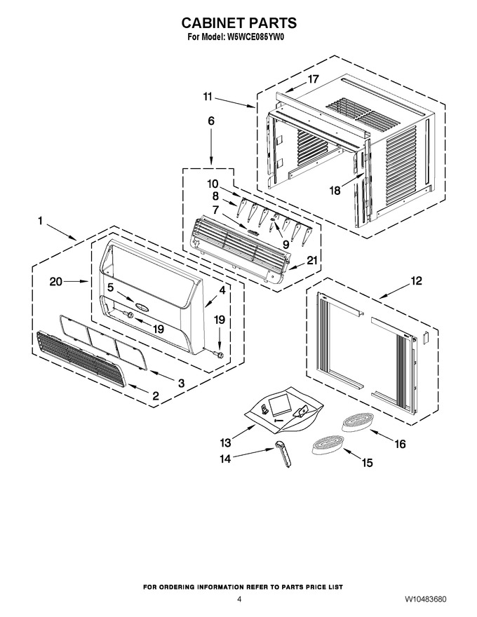 Diagram for W5WCE085YW0