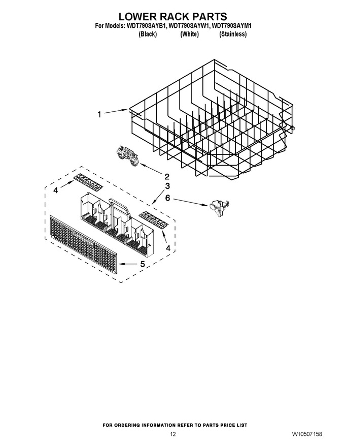 Diagram for WDT790SAYB1
