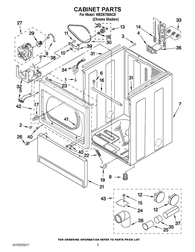 Diagram for WED5700AC0