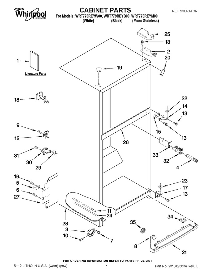 Diagram for WRT779REYW00