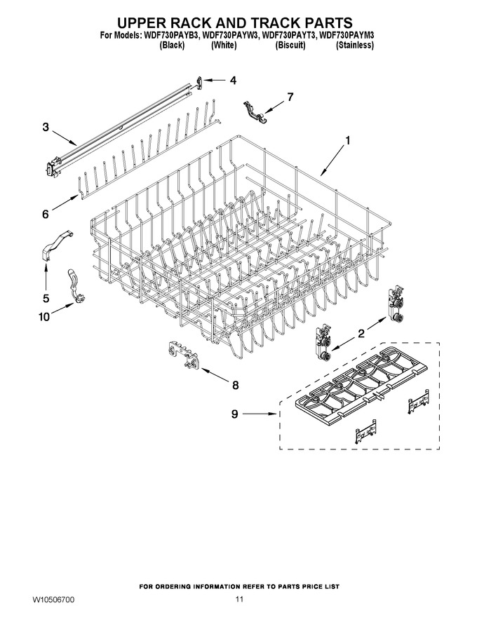 Diagram for WDF730PAYT3