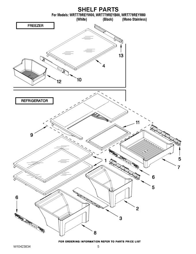 Diagram for WRT779REYB00