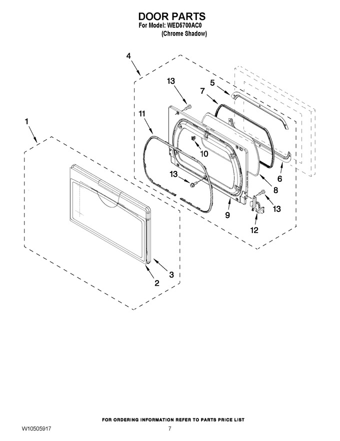 Diagram for WED5700AC0