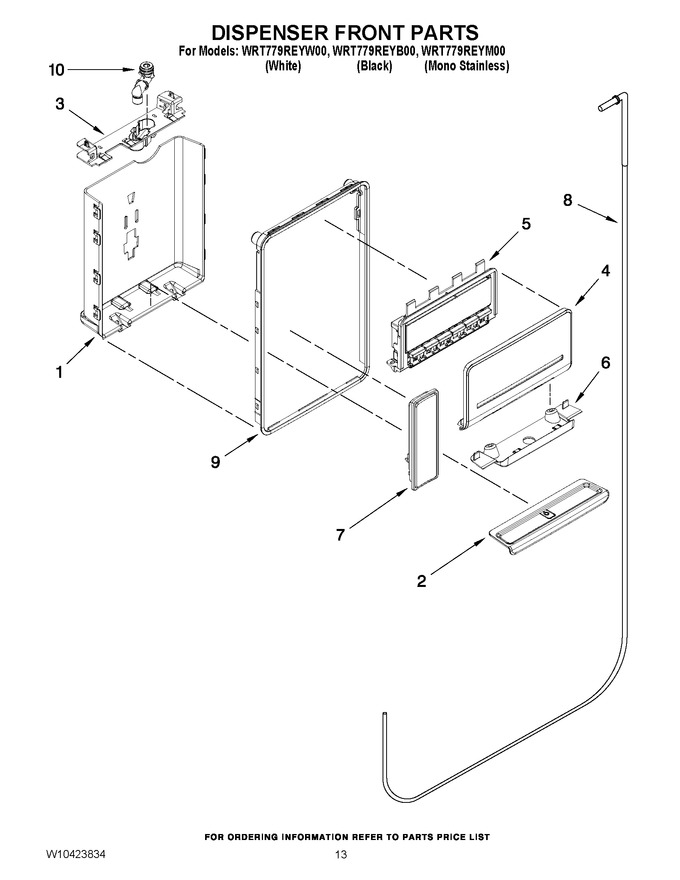 Diagram for WRT779REYB00