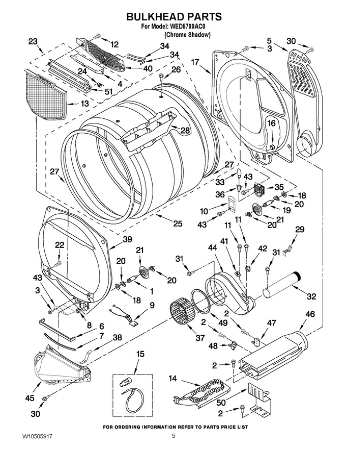 Diagram for WED5700AC0