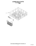 Diagram for 10 - Lower Rack Parts