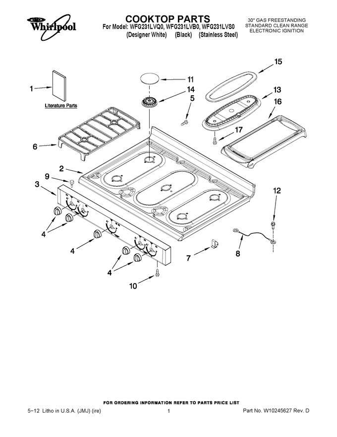 Diagram for WFG231LVQ0