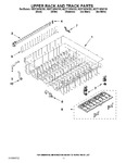 Diagram for 09 - Upper Rack And Track Parts