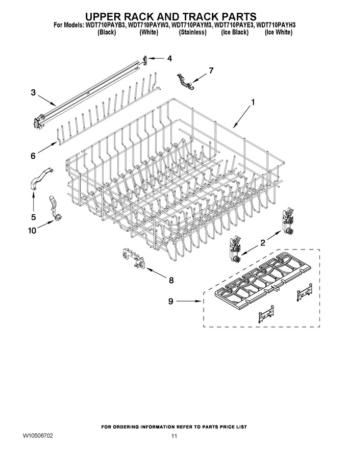 Diagram for WDT710PAYH3