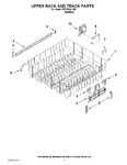 Diagram for 09 - Upper Rack And Track Parts
