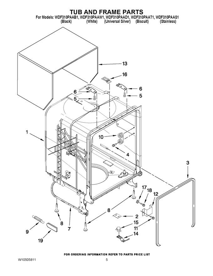 Diagram for WDF310PAAW1