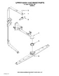 Diagram for 07 - Upper Wash And Rinse Parts