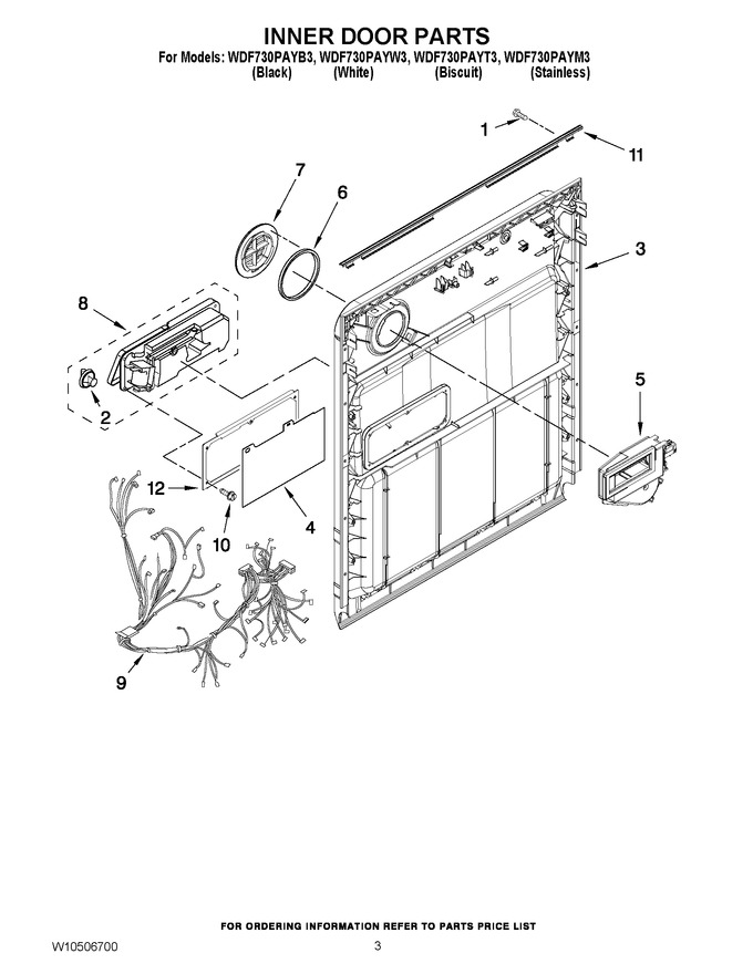 Diagram for WDF730PAYW3