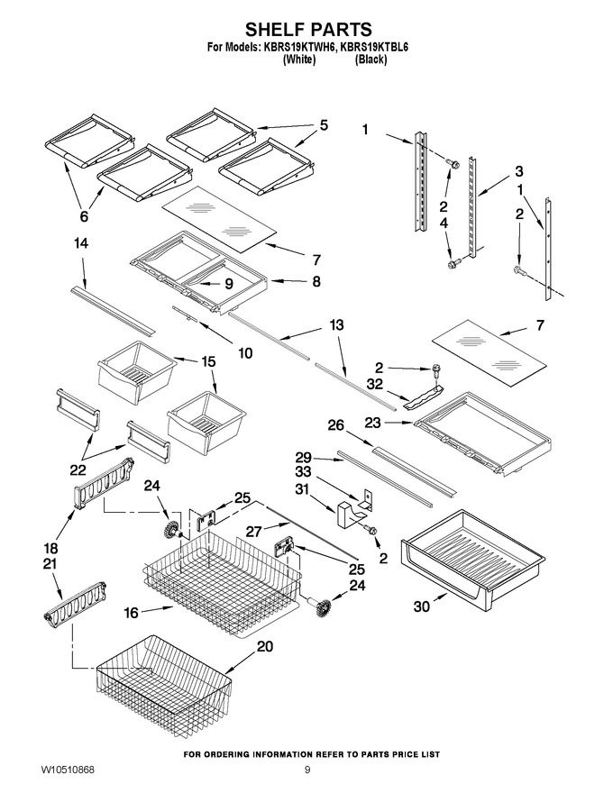 Diagram for KBRS19KTWH6