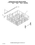 Diagram for 09 - Upper Rack And Track Parts
