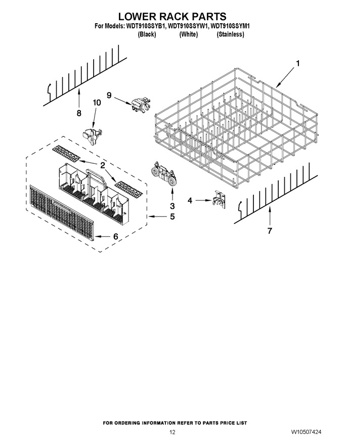 Diagram for WDT910SSYM1