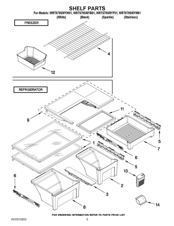 Diagram for WRT579SMYF01