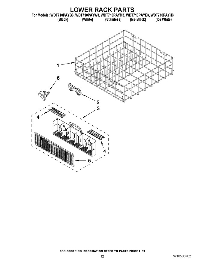 Diagram for WDT710PAYH3