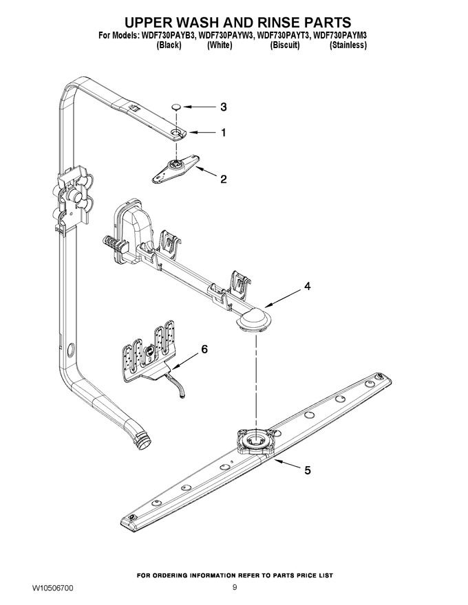 Diagram for WDF730PAYW3