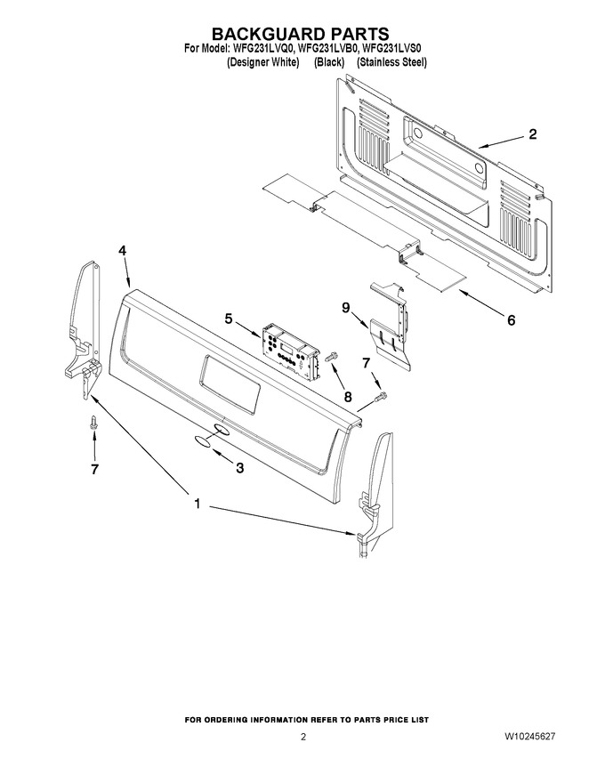 Diagram for WFG231LVQ0