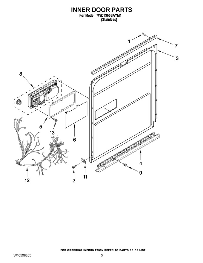 Diagram for 7WDT950SAYM1