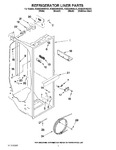 Diagram for 02 - Refrigerator Liner Parts