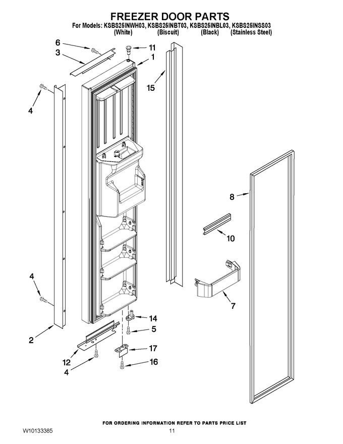 Diagram for KSBS25INWH03