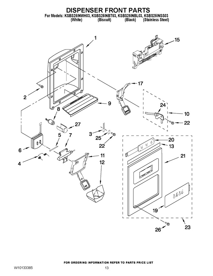 Diagram for KSBS25INWH03
