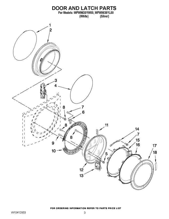 Diagram for WFW9630YL00