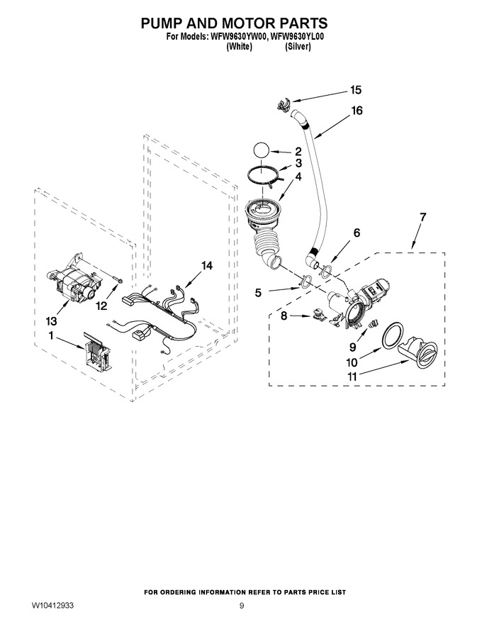 Diagram for WFW9630YL00