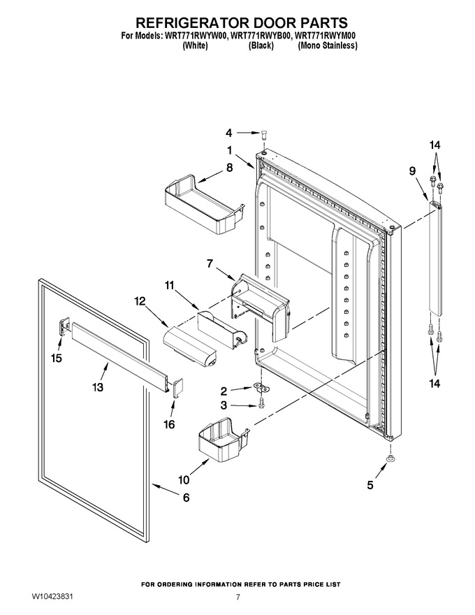Diagram for WRT771RWYW00