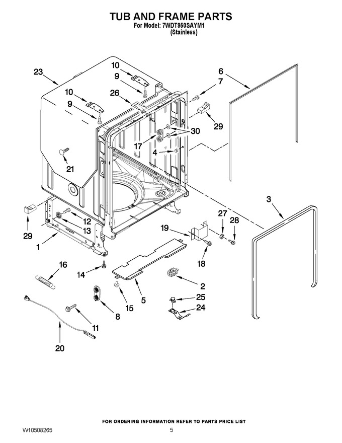 Diagram for 7WDT950SAYM1