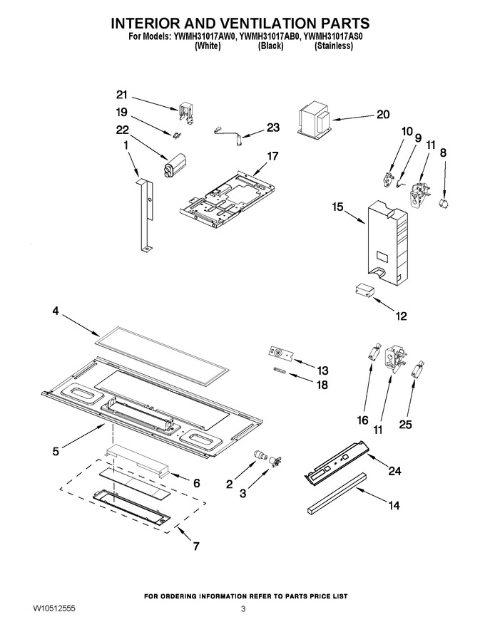 Diagram for YWMH31017AB0