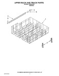 Diagram for 09 - Upper Rack And Track Parts