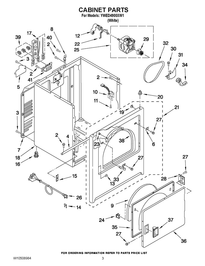 Diagram for YWED4900XW1