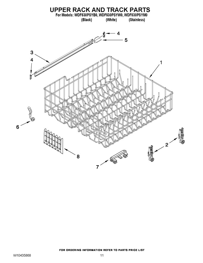 Diagram for WDF530PSYW0