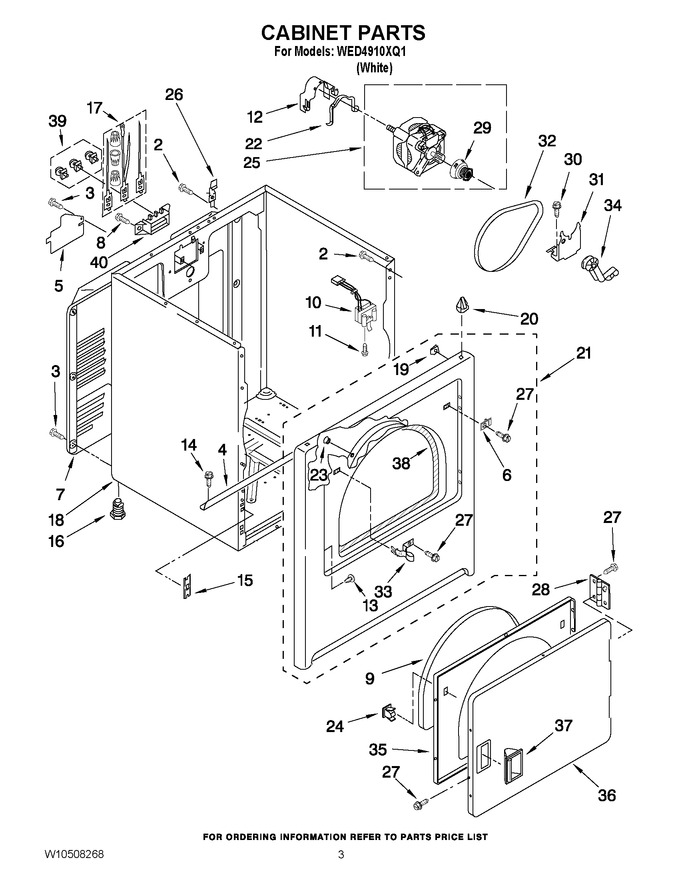 Diagram for WED4910XQ1