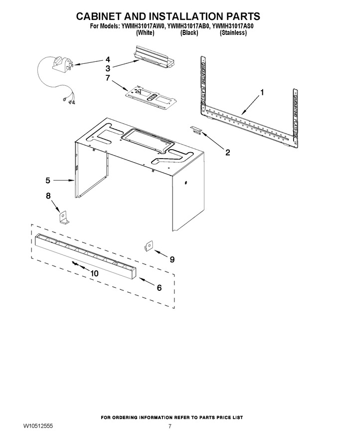 Diagram for YWMH31017AB0